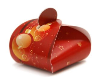 kleine Faltschachtel Weihnachten Adventskalender