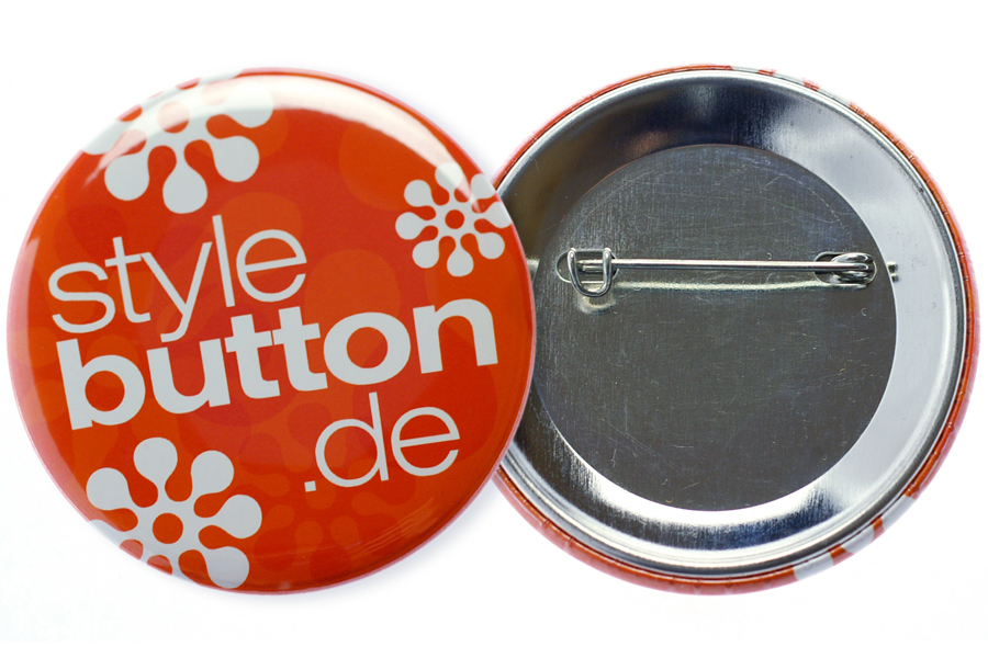 Buttons 56 mm mit Sicherheitsnadel