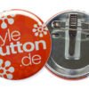 56 mm Button mit Kombiclip