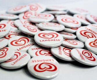Langnese Buttons Buttons 25 mm mit Supermagnet