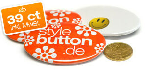 ovale Buttons 46 x 70 mm