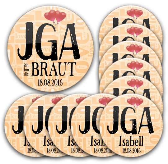 JGA-Buttons Modell #3