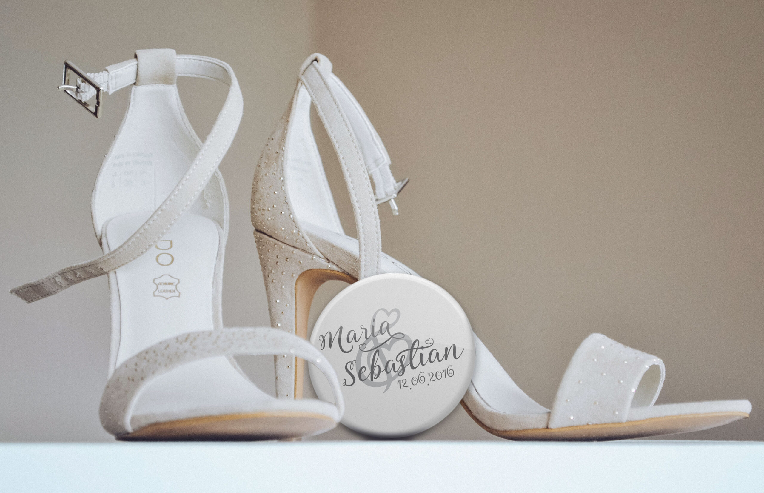 Hochzeit Anstecker Lovely Wedding Brautschuhe