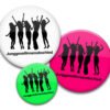 Party 1 JGA Buttons für Frauen