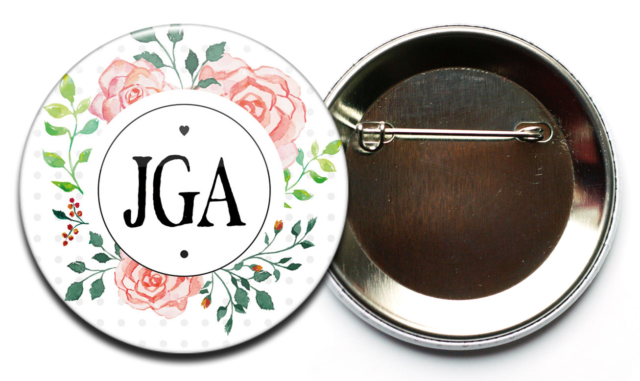 Anstecker #30 mit "JGA" ohne Name