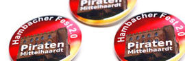 Buttons Piratenpartei