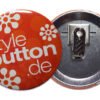 76 mm Button mit Krokoclip
