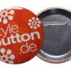 76 mm Button mit Sicherheitsnadel