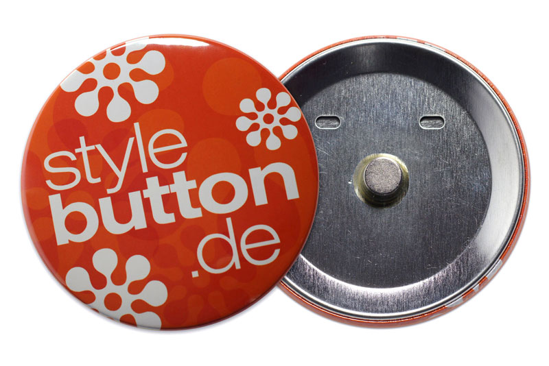 76 mm Supermagnet Button (fest eingeklebt)