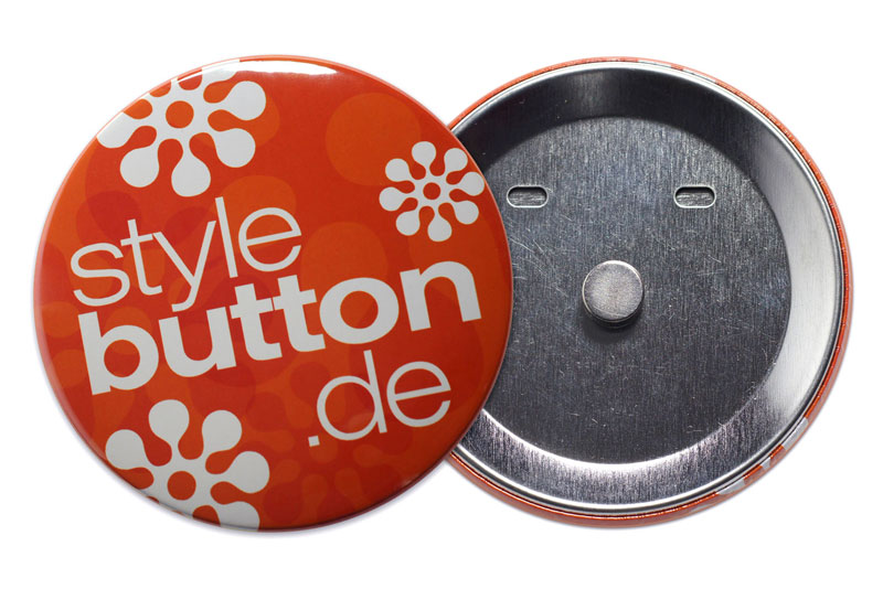 76 mm Supermagnet, abnehmbar: bedruckter Button
