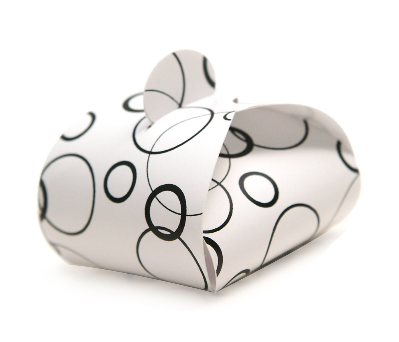 kleine Faltschachtel "Ringe 1" für Geschenke
