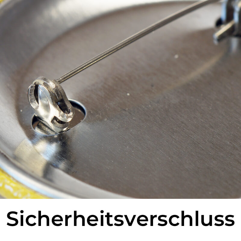 Blindenbutton Sicherheitsverschluss 56 mm