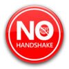 No Handshake Button