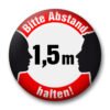 vMotipdupli NEU! Bitte 1,5 m Abstand halten!-Button