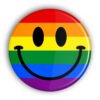 LGBT Regenbogen Smiley