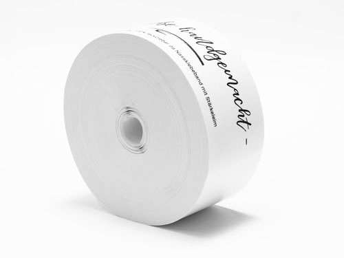 Nassklebeband unverstärkt 60 mm bedrucken