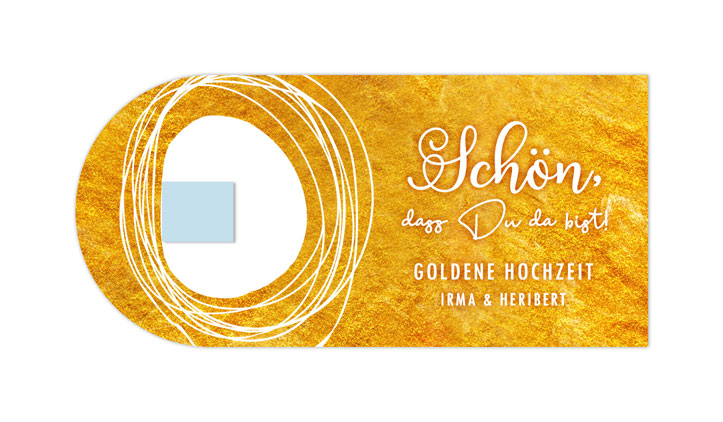 Gastgeschenk "Golden Glamour" – Bild 2
