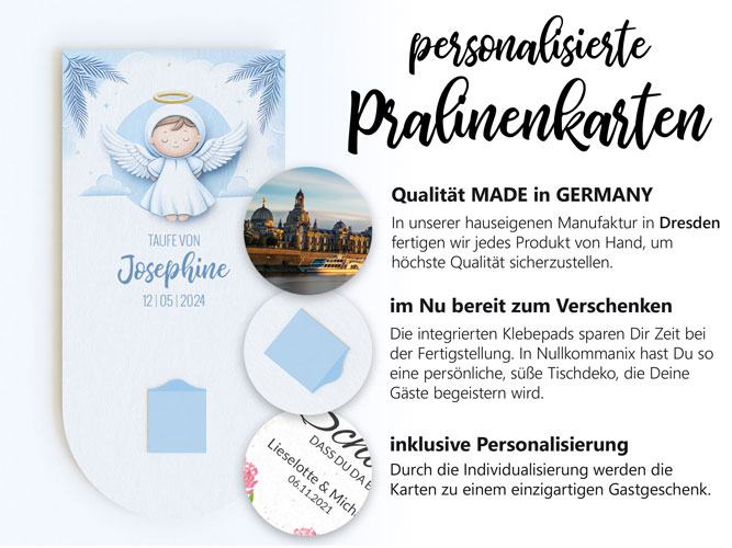 Vorteile unserer Pralinenkarten